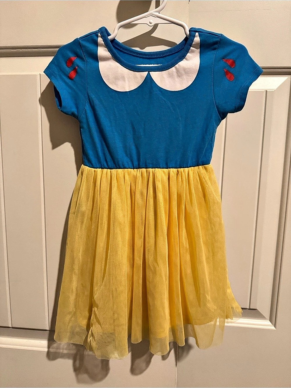 Gap x Disney Snow White Tulle Dress Blue & Yellow